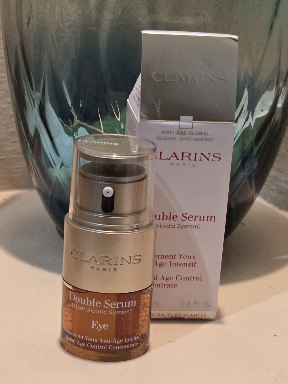 Clarins Double Serum Eye Anti-Age Intensive Treatment 20mL 0.6oz New